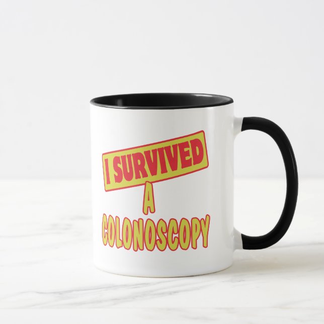 I SURVIVED A COLONOSCOPY MUG (Right)