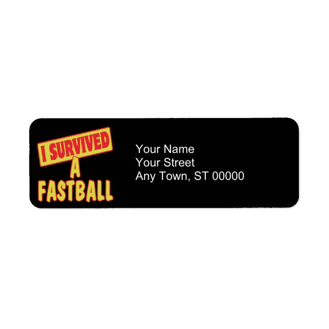 I SURVIVED A FASTBALL (Front)