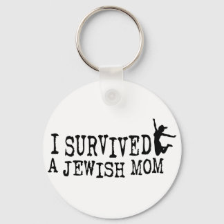 I survived a Jewish mom - the daughter version Keychain