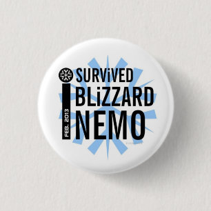 I Survived Blizzard Nemo Button 5