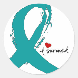 I Survived Classic Round Sticker