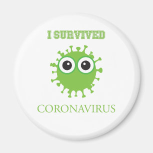 I Survived Coronavirus Magnet