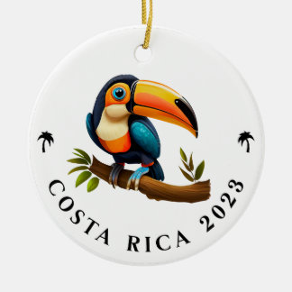 I Survived Costa Rica 2023 - Ornement d'oiseaux du