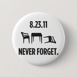 I Survived East Coast Earthquake 2 Inch Round Button