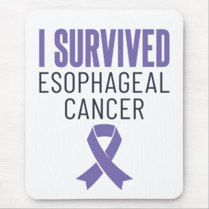 I Survived Esophageal Cancer Warrior Survivor Mouse Pad