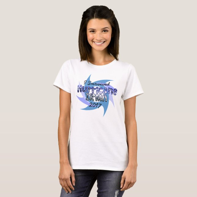 I Survived Hurricane IRMA 2017 T-Shirt (Front Full)