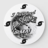 I Survived Hurricane Irma Clock