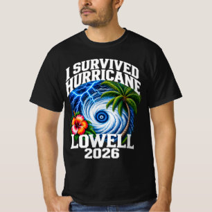 I Survived Hurricane Lowell 2026 Hawaii Kauai T-Shirt