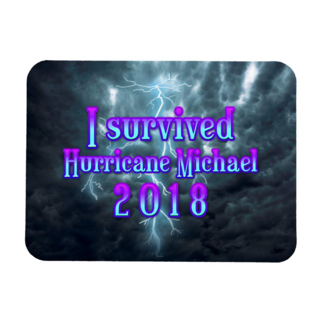 I survived Hurricane Michael Magnet (Horizontal)
