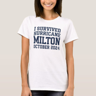 I Survived Hurricane Milton October 2024 T-Shirt