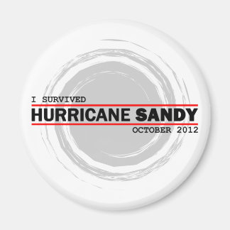 I Survived Hurricane Sandy Magnet