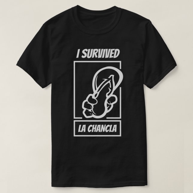 I survived la chancla Premium  T-Shirt (Design Front)