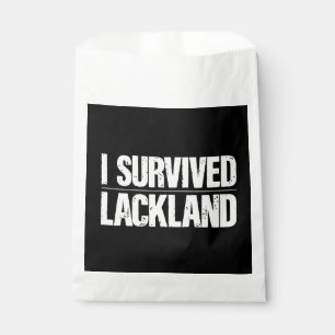 I Survived Lackland AFB Basic Military Training Favour Bag