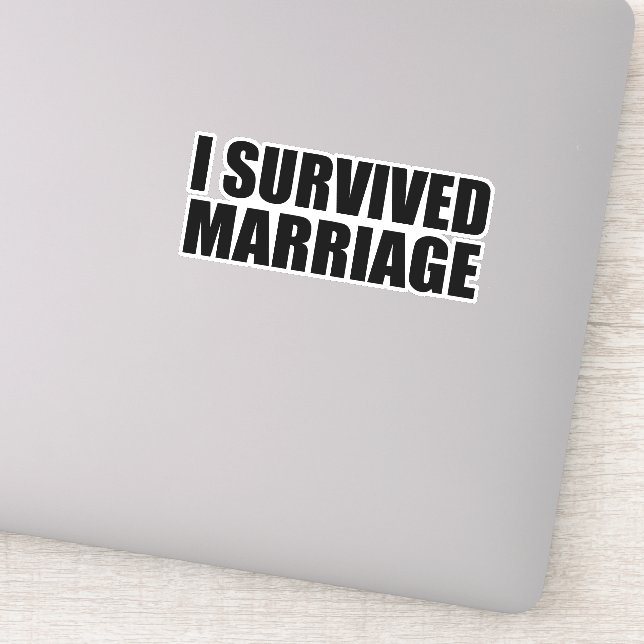 I survived marriage (Detail)