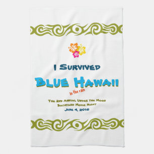 I survived Movie Night Kitchen Towel