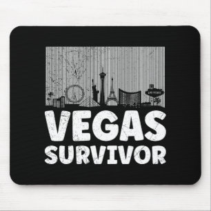 I Survived My Trip To Las Vegas Mouse Pad