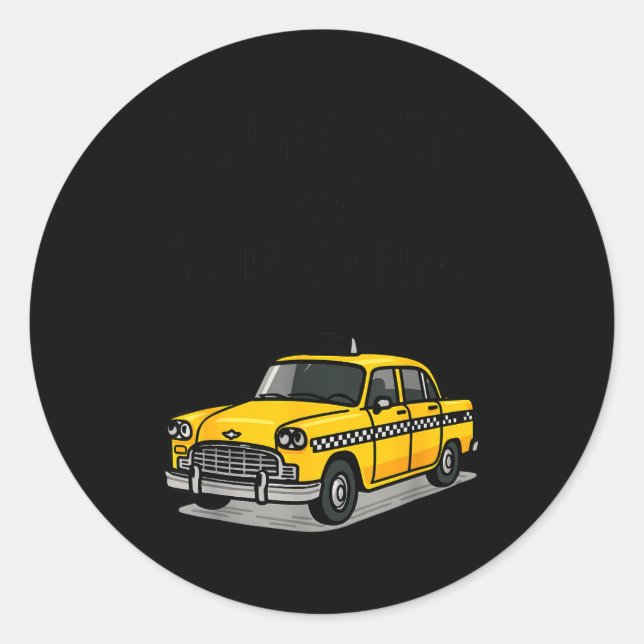 I Survived My Trip To Nyc  Classic Round Sticker (Front)