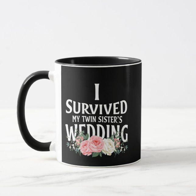 I Survived My Twin Sister’s Wedding Couples  Mug (Left)