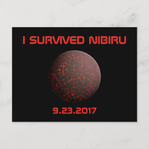I Survived Nibiru Postcard