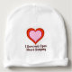 I Survived Open Heart Surgery Baby Beanie (Back)