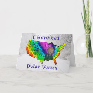 I Survived Polar Vortex Card