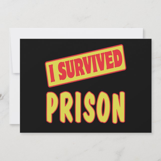 I SURVIVED PRISON (Front)