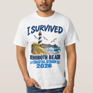 I Survived Rehoboth Beach Coastal Storm 2026 Flood T-Shirt