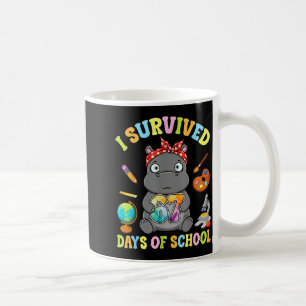 I Survived Six Seven Days Of School Cute Hip Stude Coffee Mug