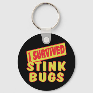 I SURVIVED STINK BUGS KEYCHAIN