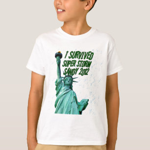 I survived storm Sandy,2012_ T-Shirt