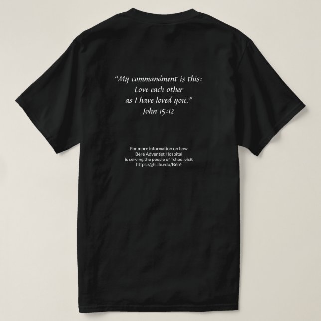  I Survived Tchad T-Shirt (Design Back)