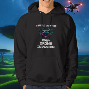 I Survived the 2024 Drone Invasion Hoodie