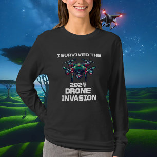 I Survived the 2024 Drone Invasion T-Shirt