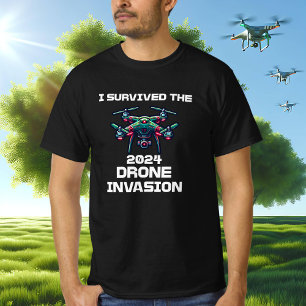 I Survived the 2024 Drone Invasion T-Shirt