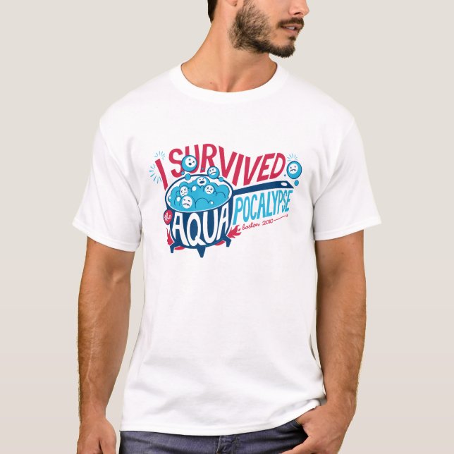 I Survived the Aquapocalypse T-Shirt (Front)