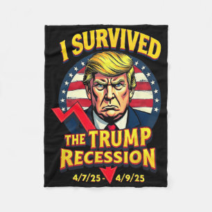 I Survived The Billionaire Recession 4725–4925 Tru Fleece Blanket