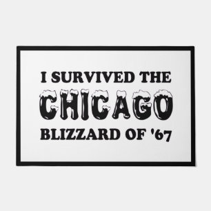 I Survived the Chicago Blizzard of 1967 Doormat