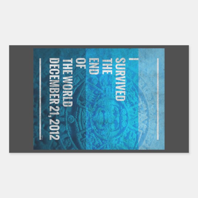 I Survived The End of The World Sticker (Front)