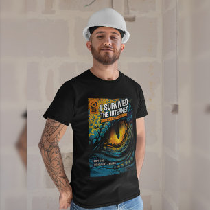 I Survived the Internet Now I Fact-Check Funny  T-Shirt
