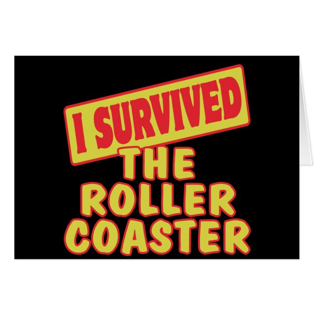 I SURVIVED THE ROLLER COASTER (Front Horizontal)