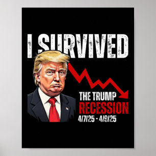 I Survived The Trump Recession 4725 4925 Trump Rec Poster