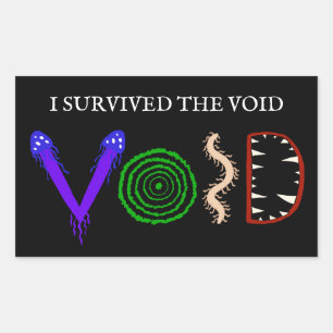 I Survived the Void Sticker