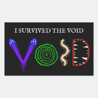 I Survived the Void Sticker
