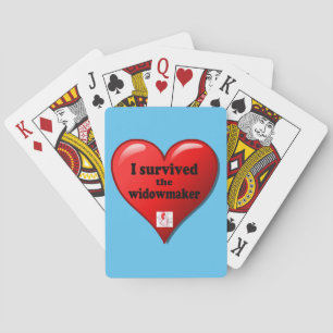 I Survived the Widowmaker Playing Cards