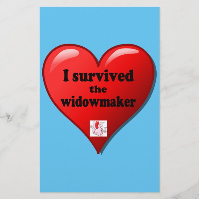 I Survived the Widowmaker Stationery (Front)