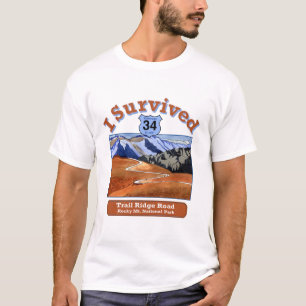 I Survived Trail Ridge Road, Colorado T-Shirt