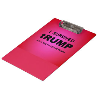 I Survived tRUMP Clipboard