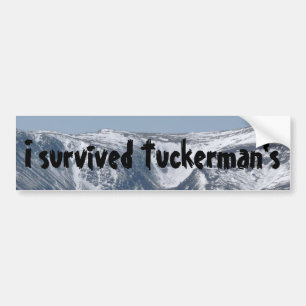 I Survived Tuckerman's Bumper Sticker