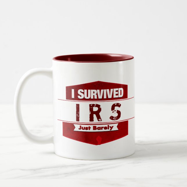I Survived Two-Tone Coffee Mug (Left)