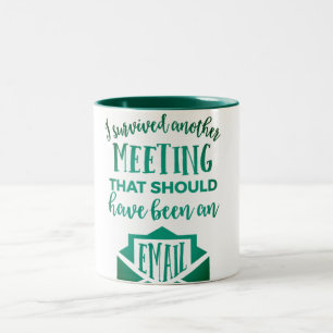 I Survived... Two-Tone Coffee Mug
